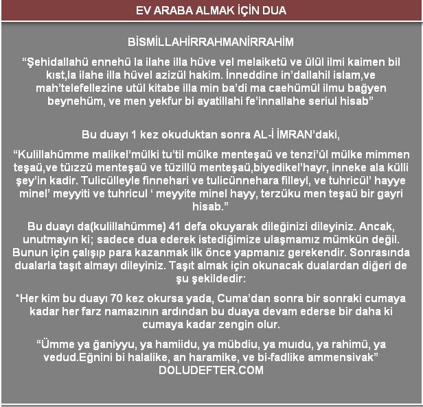 Ev Alma Duası…Denenmiş En Güzel Ev Alma Duaları…Ev Alma Salavat, Aşır